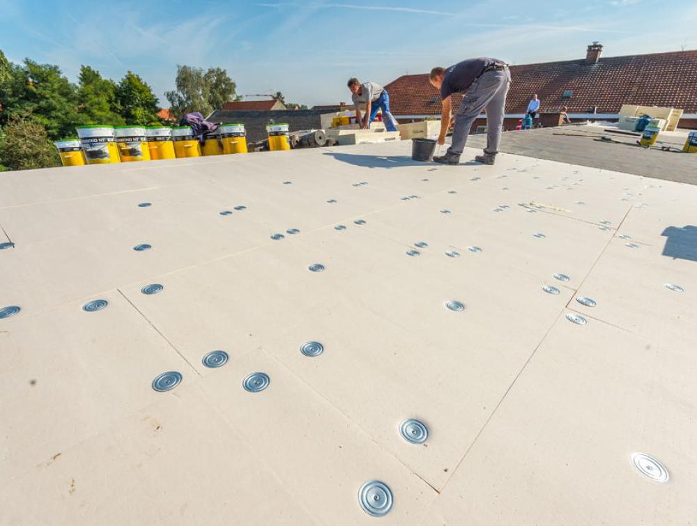 Recticel Insulation Powerdeck F installation image