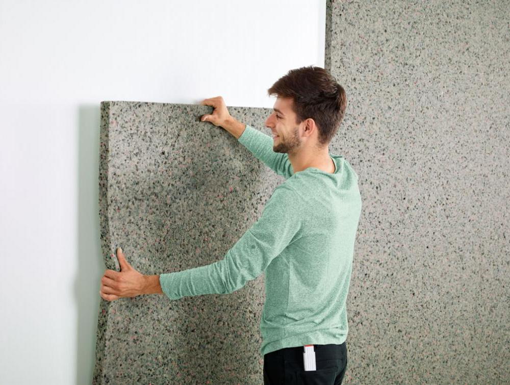 Recticel Insulation's Silentwall acoustic insulation installation image