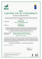 Certificat Keymark Eurothane Silver Impact