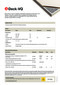 Technical datasheet Deck-VQ