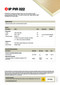Technical datasheet IP PIR 022