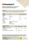 Ficha técnica Powerdeck F