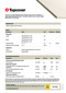 Technical datasheet Topcover
