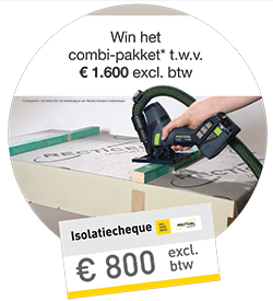 Wedstrijd Festool en Recticel Belgian Roof Day 2018