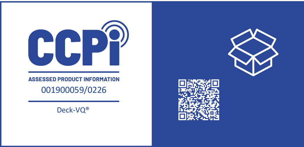 Deck-VQ<sup>®</sup> CCPI Verification Marking