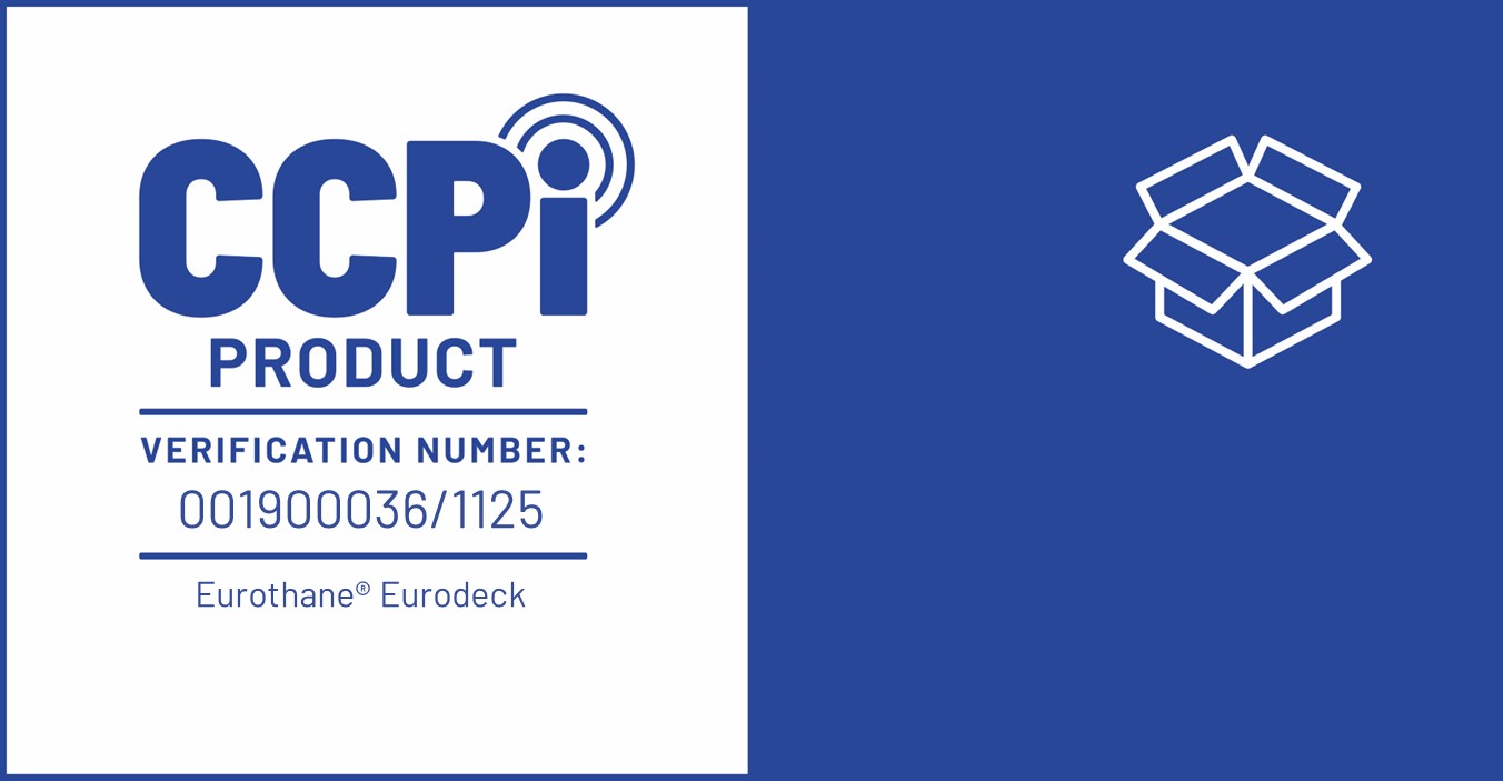 Eurothane Eurodeck CCPI Approval Mark