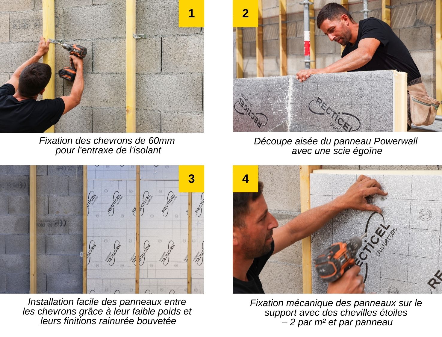 Recticel-powerwall-mise-en-oeuvre-ITE