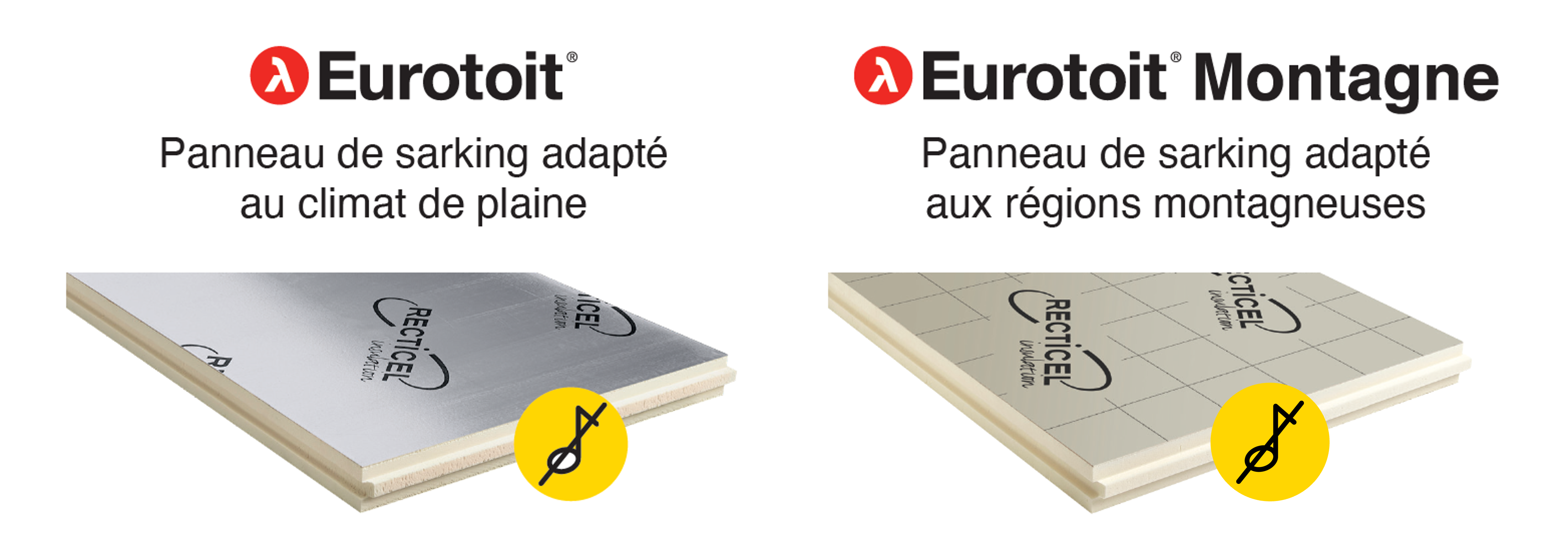 Recticel Sarking - Eurotoit - Eurotoit Montagne