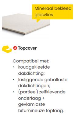 Welk membraan met Topcover 