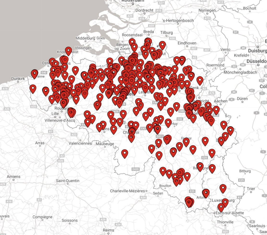 verdelers isolatie België