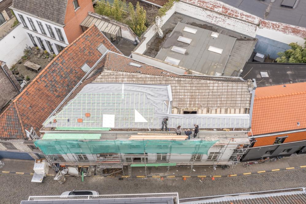 Isolation de toit incliné avec REcticel Insulation