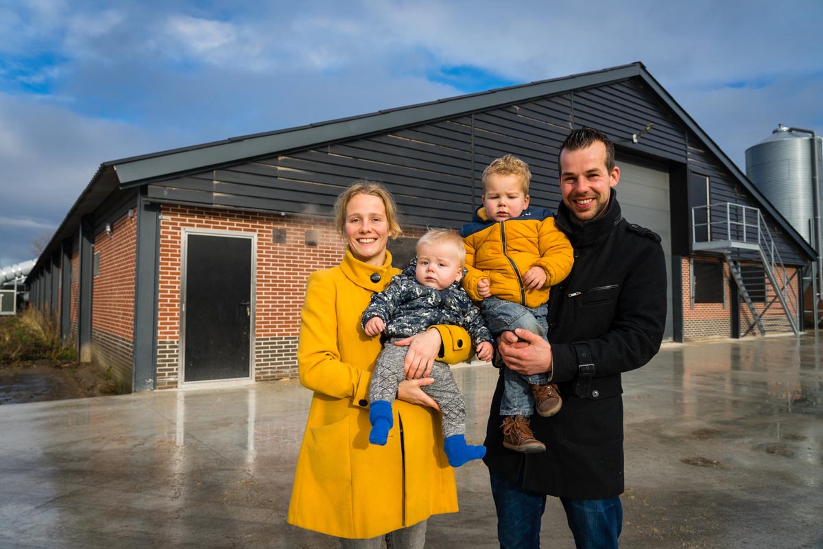 Kalkoenenstal Van Meijl te Weert geïsoleerd met Recticel Insulation Du.Panel X isolatie