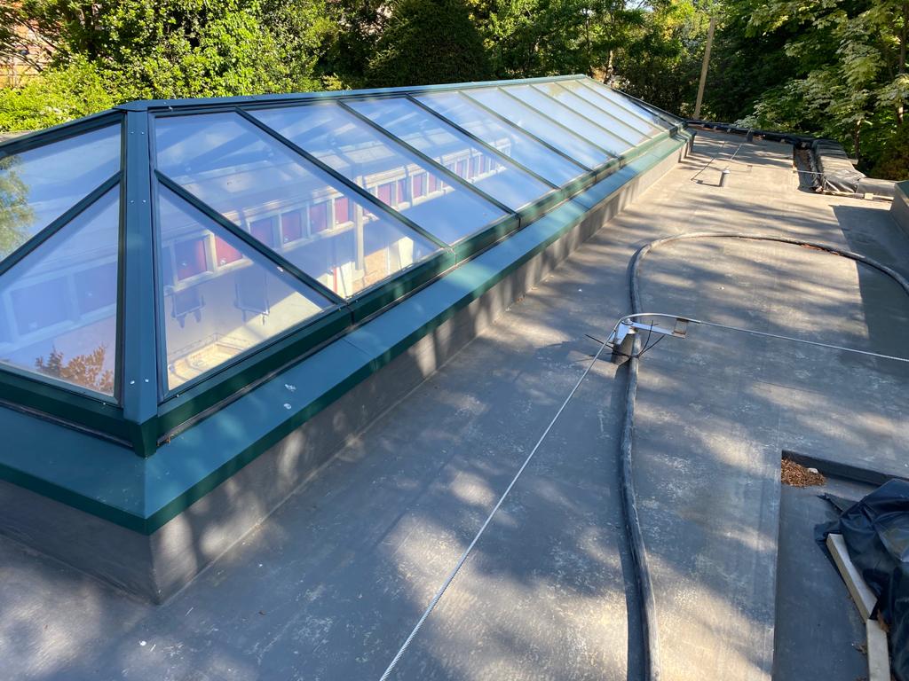 Parkside Gardens flat roof case study finished project roof image