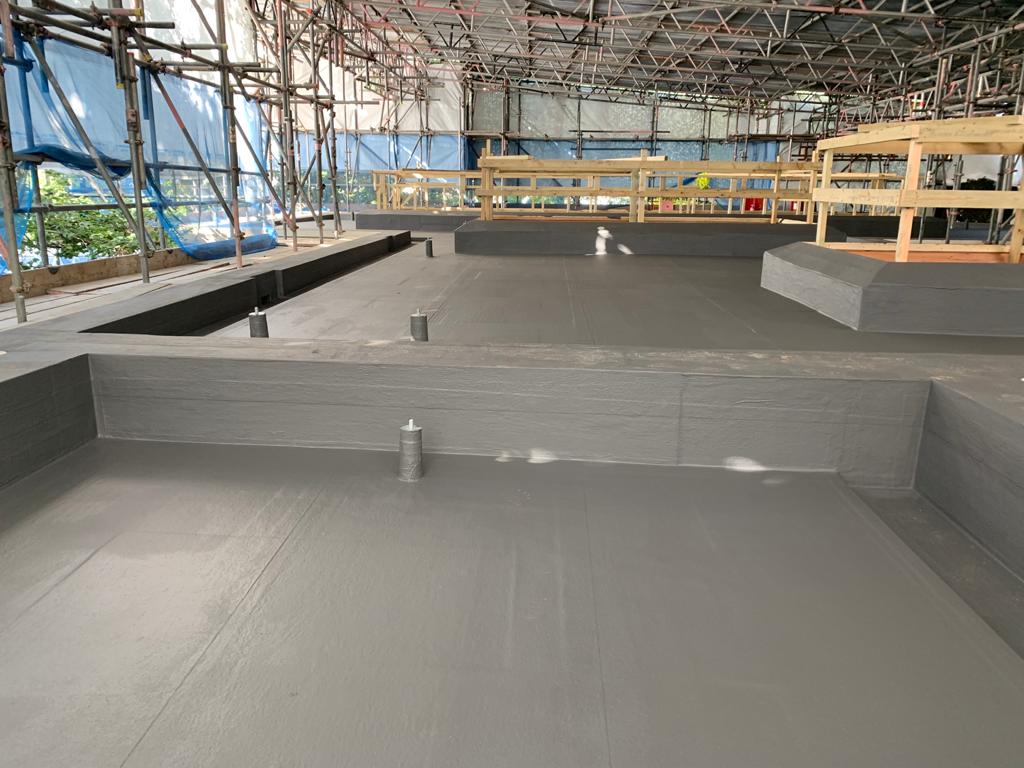 Parkside Gardens flat roof case study installation image
