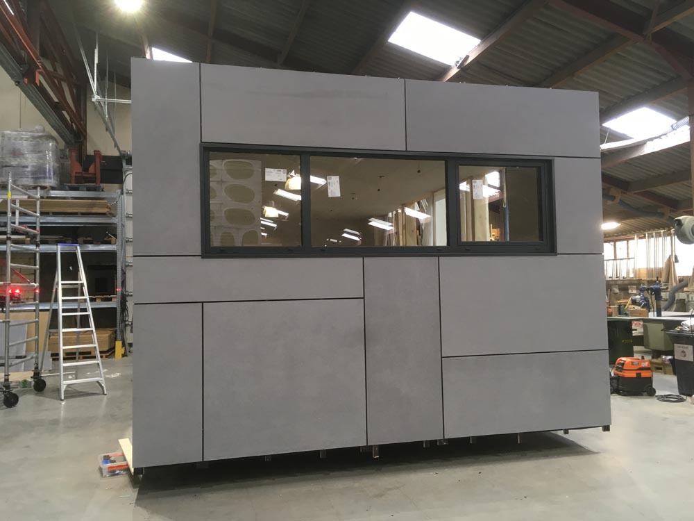 BeLodge houten pavilioens geïsoleerd met Comfofix isolatie van Recticel Insulation