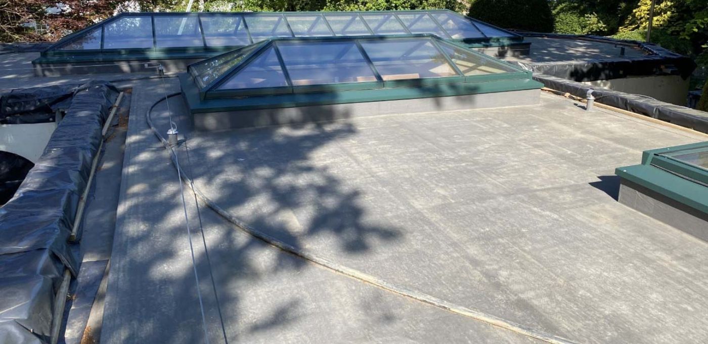 Parkside Gardens flat roof case study finished project image