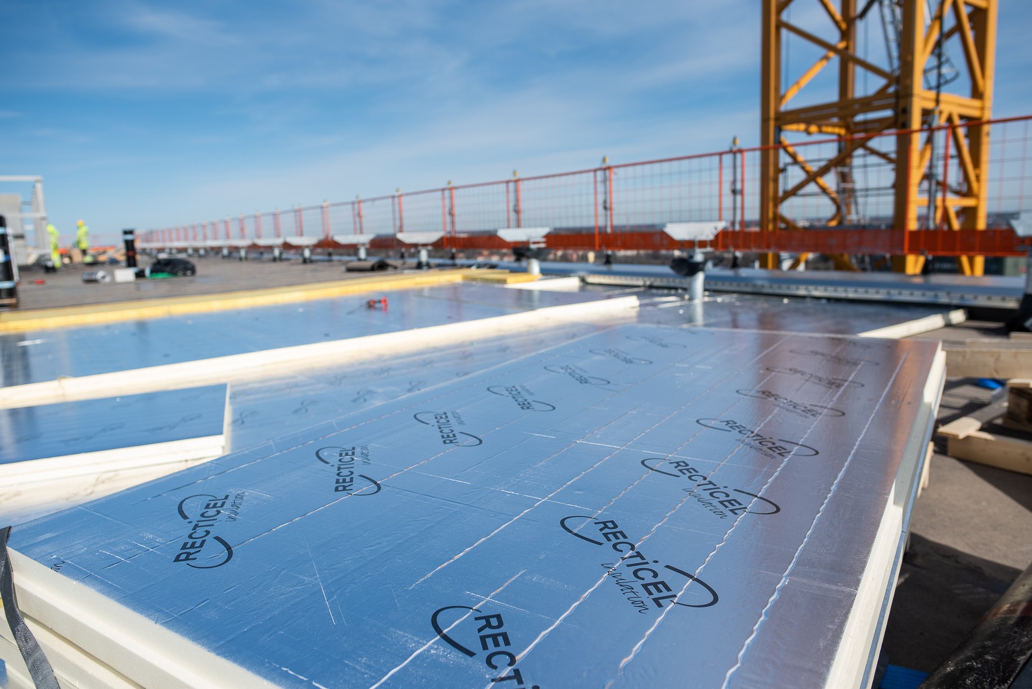 Projektai | Tripla Plokščias stogas | Recticel Insulation