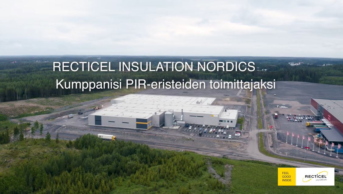 Huippumodernia tuotantoa Mäntsälästä | Recticel Insulation