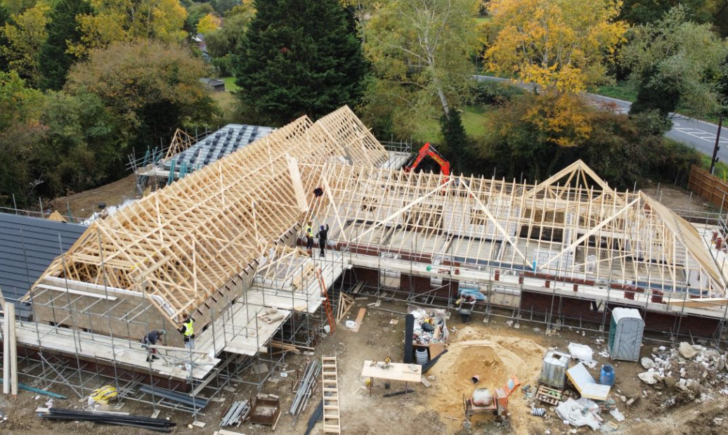 Drone shot of Tenpenny