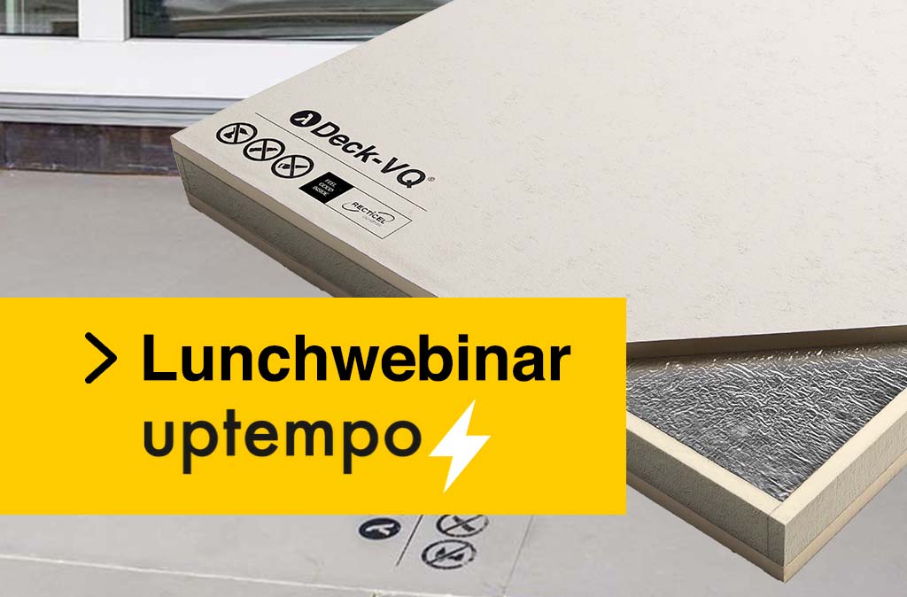 Lunchwebinar Uptempo bijdrage Recticel