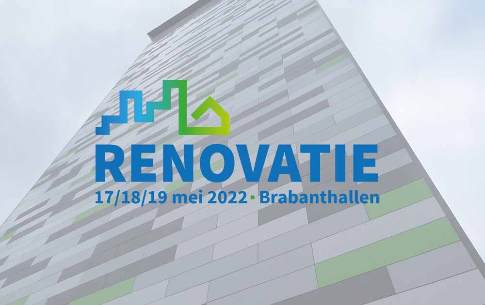 Recticel met gevelrenovatiesysteem Isofinish op vakbeurs renovatie