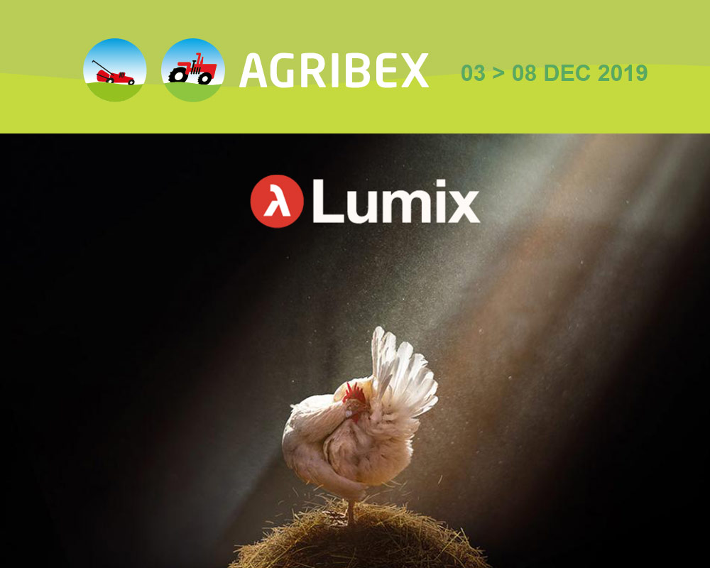 Lumix isolatie voor dierenwelzijn op Agribex 2019