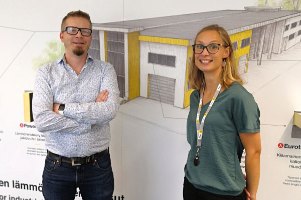Nimitysuutisia: Taina Korjus ja Toni Tirkkonen Recticel Insulation