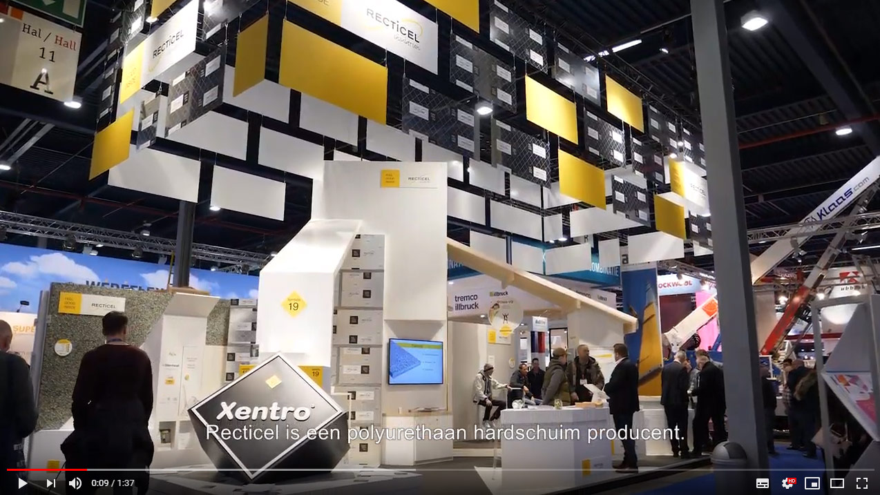 Recticel Insulation toont de laatste isolatie innovaties op de BouwBeurs 2019 (video)