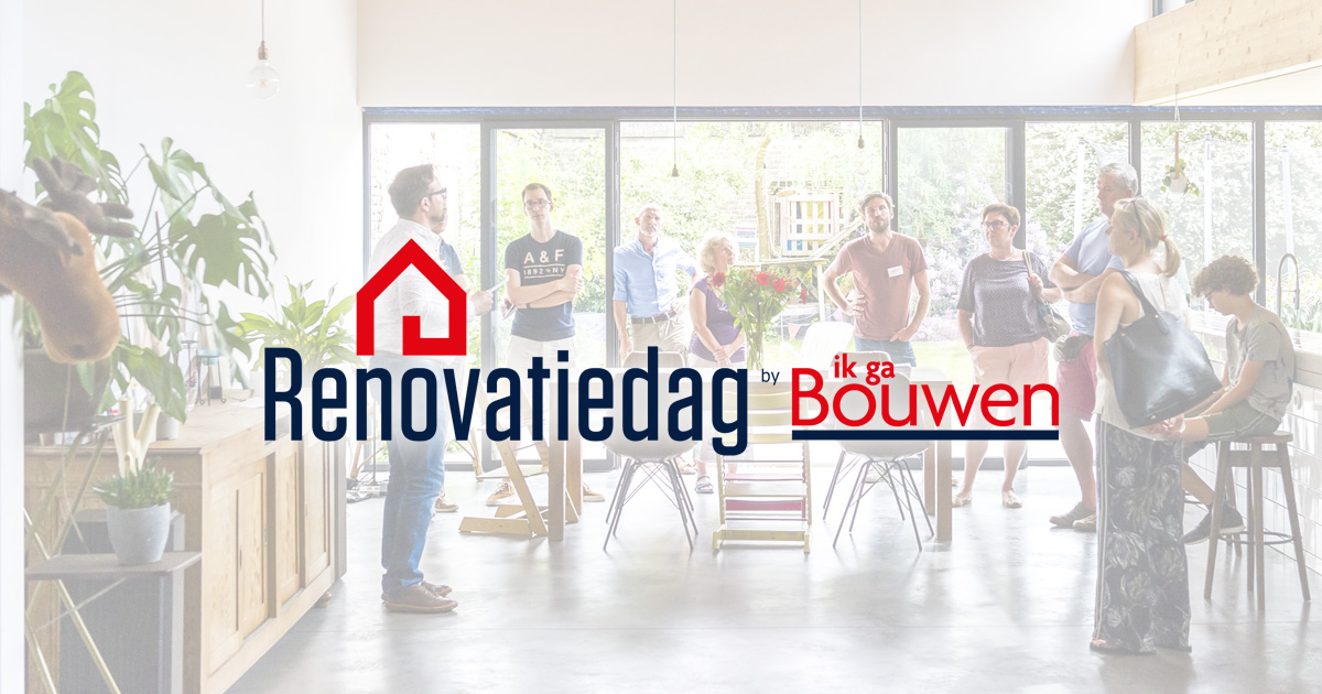 Recticel Insulation is partner van de Renovatiedag op 26 april 2020