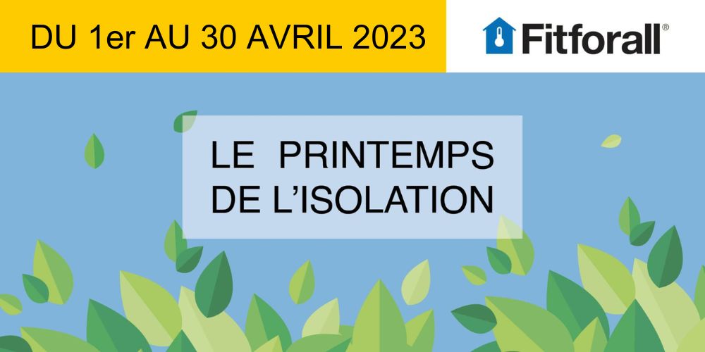 Le printemps de l'isolation Fitforall