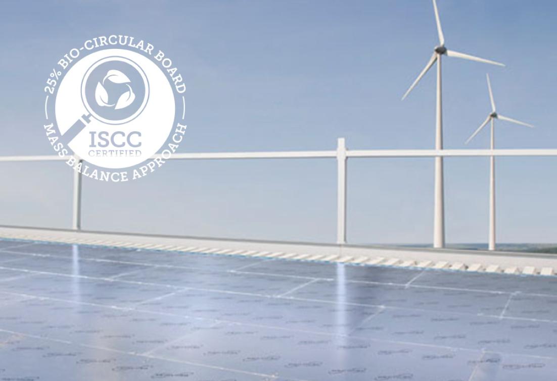Eurothane Silver Impact platdakisolatie met 25% biocirculair materiaal