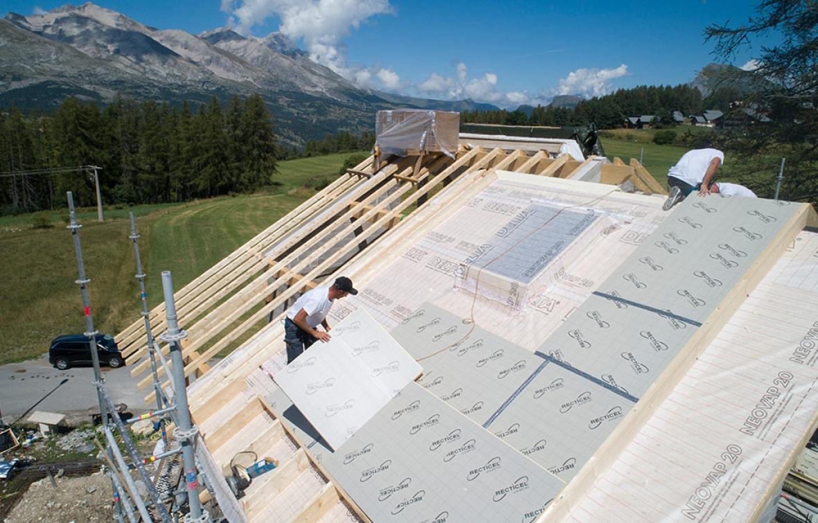 Isolant Eurotoit montagne toit incliné