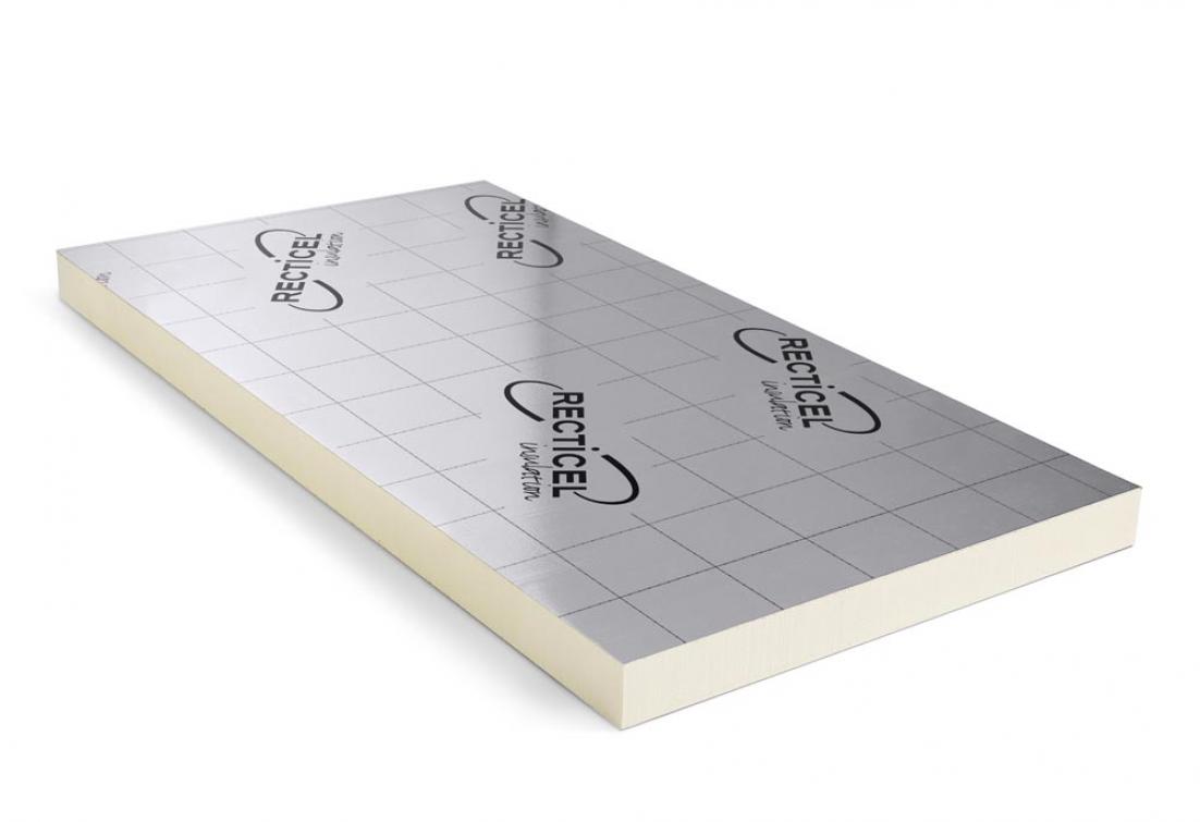 Eurothane Silver panneau d'isolation thermique toits plats chauds