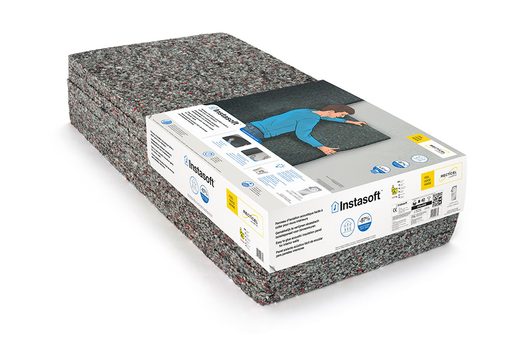 Instasoft acoustical insulation from Recticel Insulation