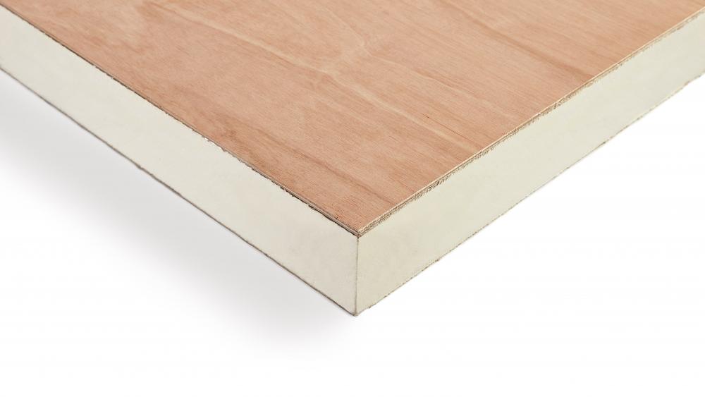 Recticel Insulation Plylok panel corner image