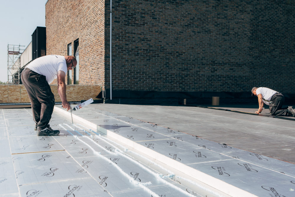 Panneaux d'isolation recommandés pour l'EPDM pour toitures plates