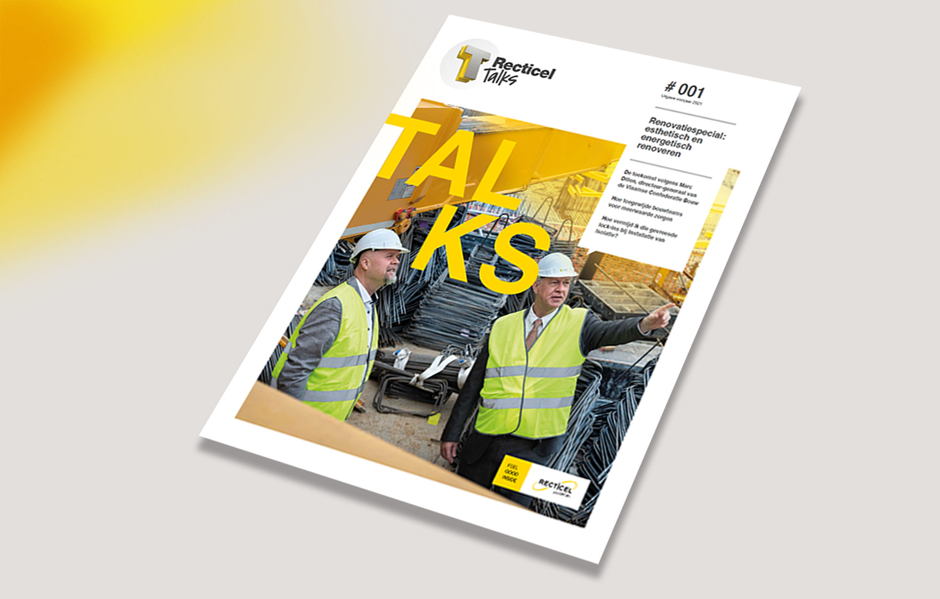 Recticel Talks magazine editie 1 2021