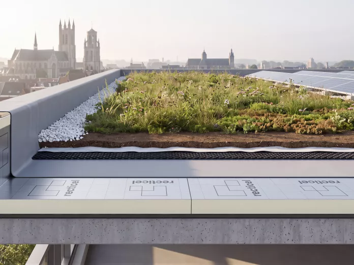 Klimaatdak met Recticel Insulation isolatie