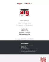 ATG 2481 certificat Recticel