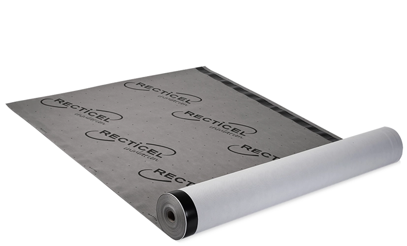 Rectivent Membrane de sous-couche de toiture pour l'isolation