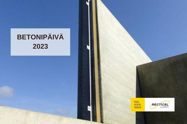 Recticel Insulation mukana Betonipäivä 2023 -tapahtumassa