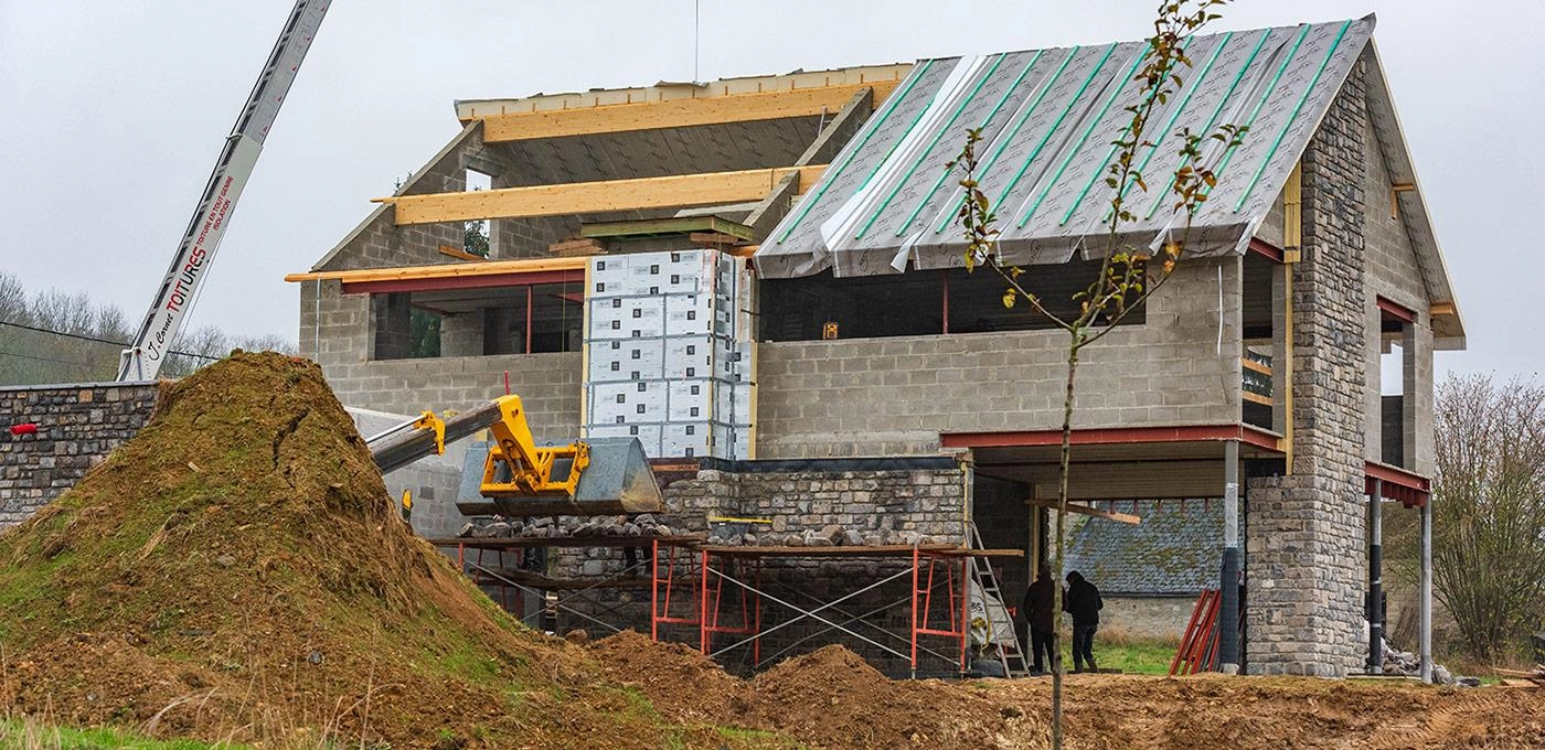 Q-ZEN maison à Goesnes (Ohey), isolé de bas en haut avec des solutions de Recticel Insulation