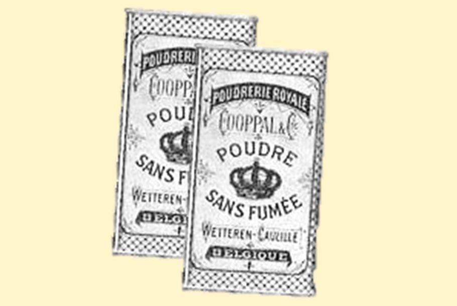 New company name: Pouderies Réunies de Belgique (PRB)