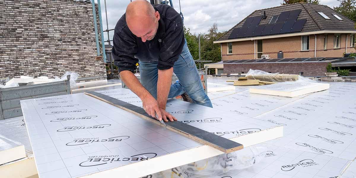 Makkelijk verwerkbaar PIR Recticel insulation