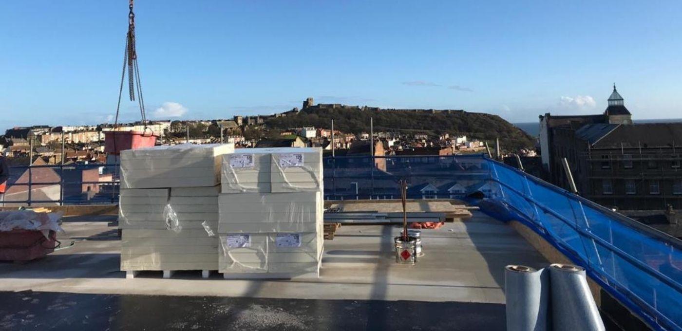 Recticel Insulation's Powerdeck F used in Premier Inn Scarborough installation