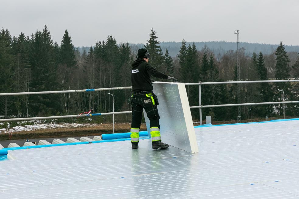 Kundreferens | Låglutande tak i Jönköping | Recticel Insulation