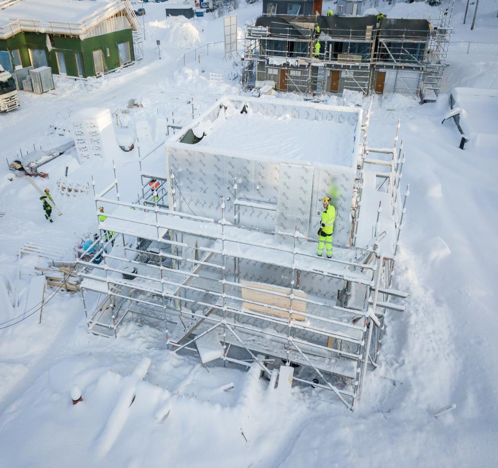 Kundreferens | Ytterväggar i bostadshus| Recticel Insulation