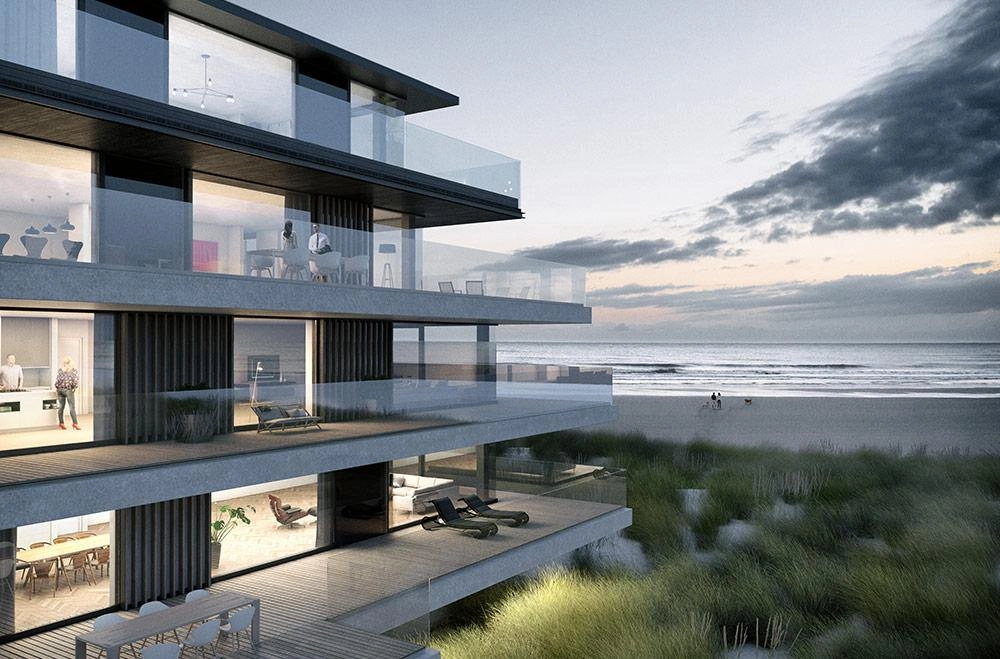 Des appartements exclusifs 'de Blanke Top - The Residence' à Cadzand isolation de Recticel