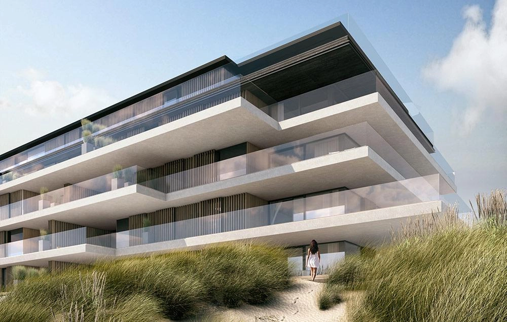 Des appartements exclusifs 'de Blanke Top - The Residence' à Cadzand isolation de Recticel