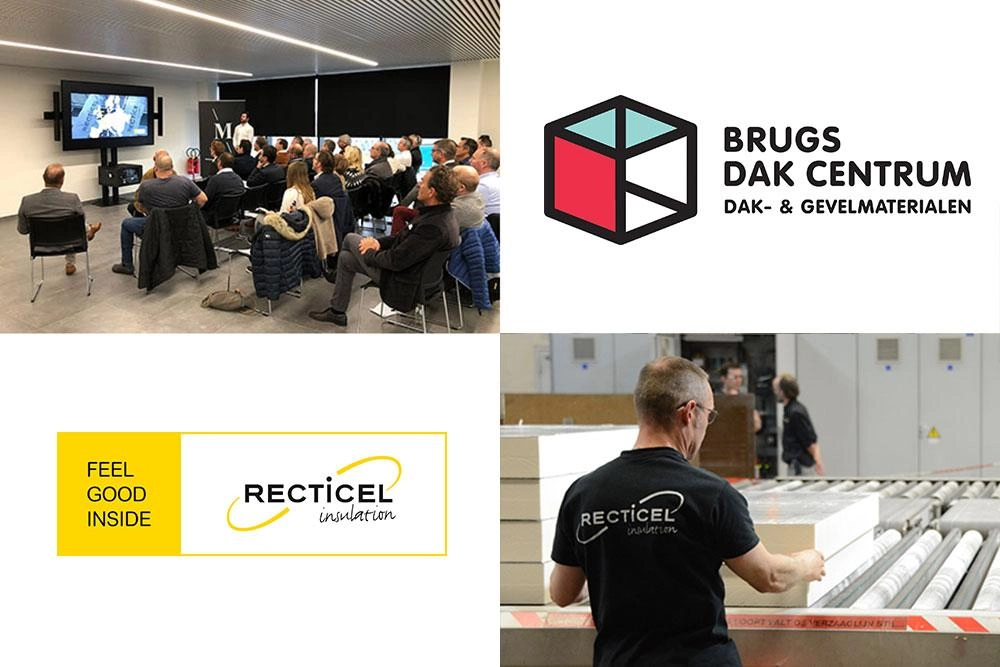 Samen met Brugs Dakcentrum een blik achter de schermen bij Recticel Insulation op 12/10/2021